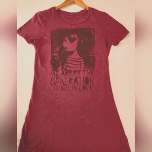 Ladies Vintage 90s cotton teen Jedidiah dark pink or light purple